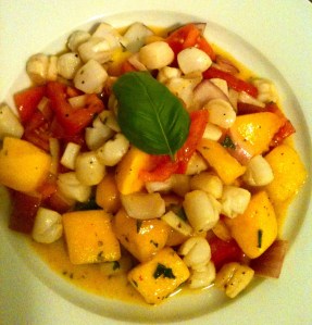 amalgame mangue tomate