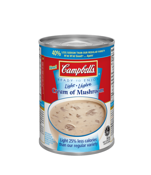 Campbells Light Mushroom