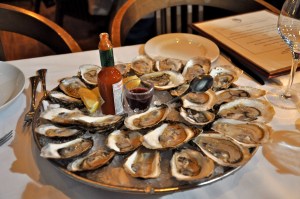 Les huîtres étaient seulementà 1$ ce soir là, pourquoi s'en passer! 
