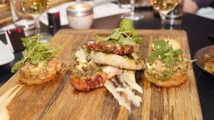 pieuvre pochée puis braisée