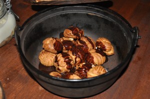 Délicieux petits choux.