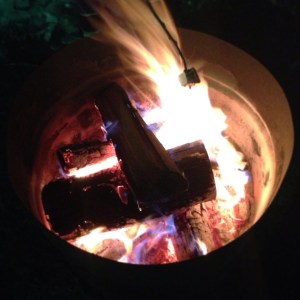 Feu pour les gimauves